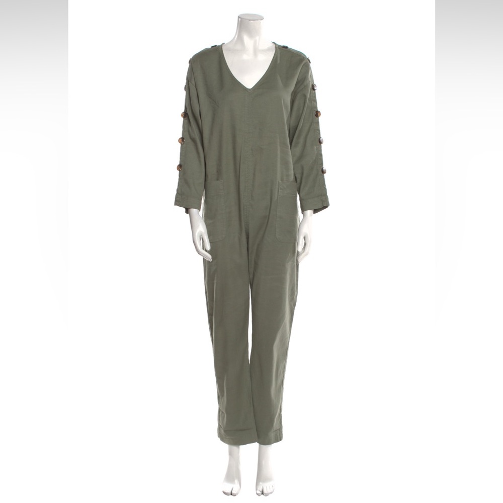 Hatch Maternity Green Coverall Jumpsuit size xs or 0
